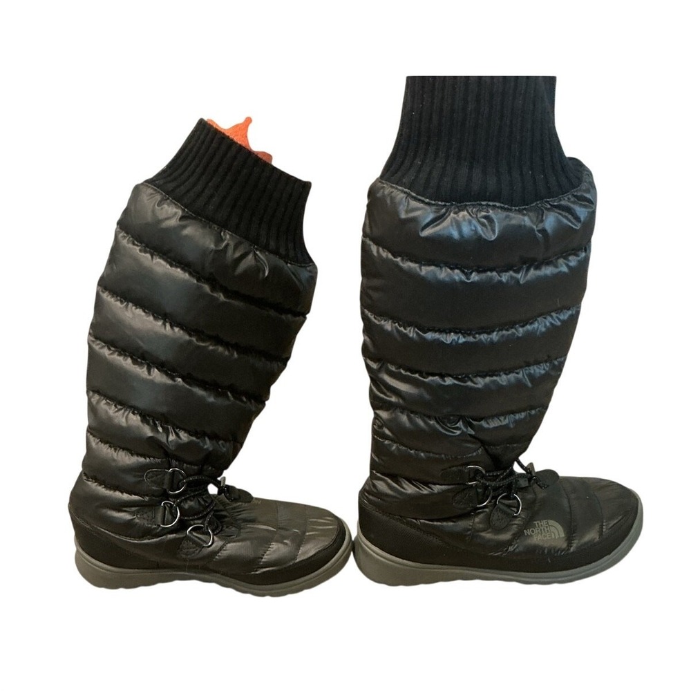The North Face Womens Tall Amore Insulated Puffer Boots Winter Snow US 8 EU 39